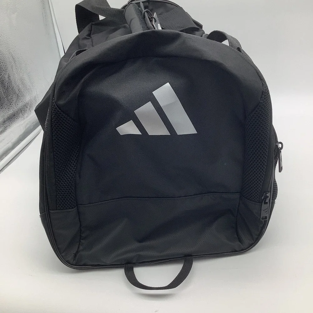 Adidas Team Issue II‎ Medium Duffel Bag Black Travel Gym Sports Carry on NWT